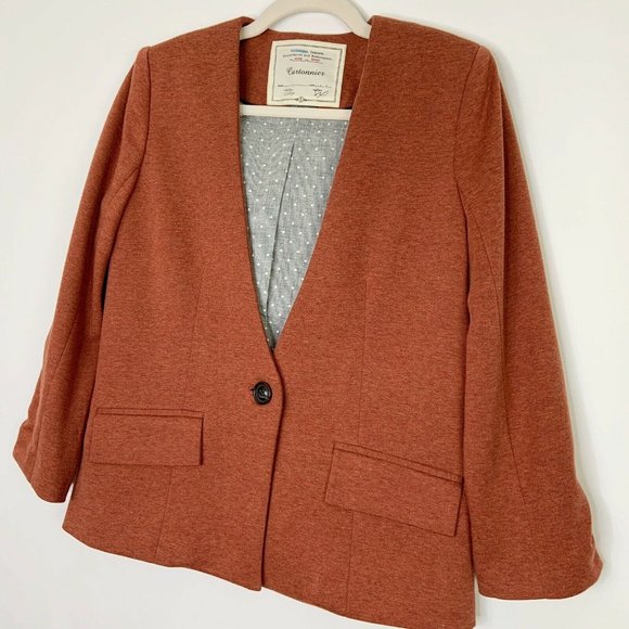 Anthropologie Cartonnier Blazer Jacket Size Small - Picture 4 of 8